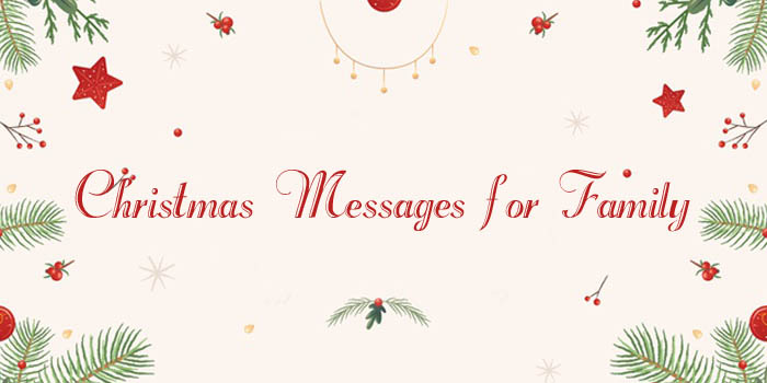 christmas messages for family