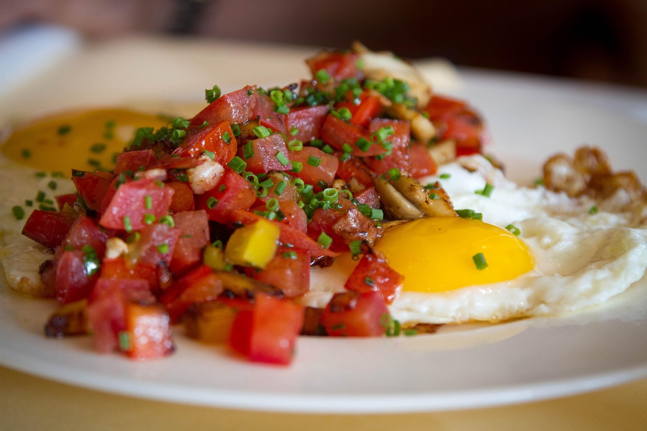 Free Fried Egg Breakfast photo and picture