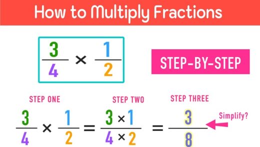How to Multiply Fractions: Simple Steps and Examples