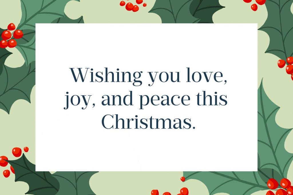 Short Christmas Wishes