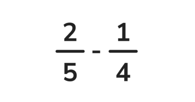 how to subtract fractions