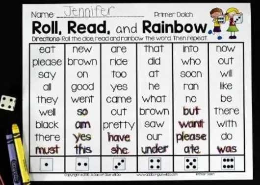4.1 Roll A Word
