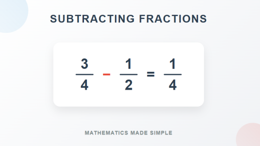 How to Subtract Fractions: A Complete Guide for Beginners