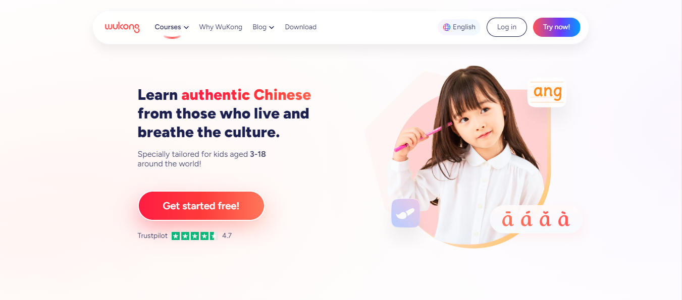 1. WuKong Chinese Course: Tailored Mandarin Classes Near Me