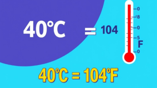 40 Celsius to Fahrenheit, 40°C to °F Conversion [Solved]